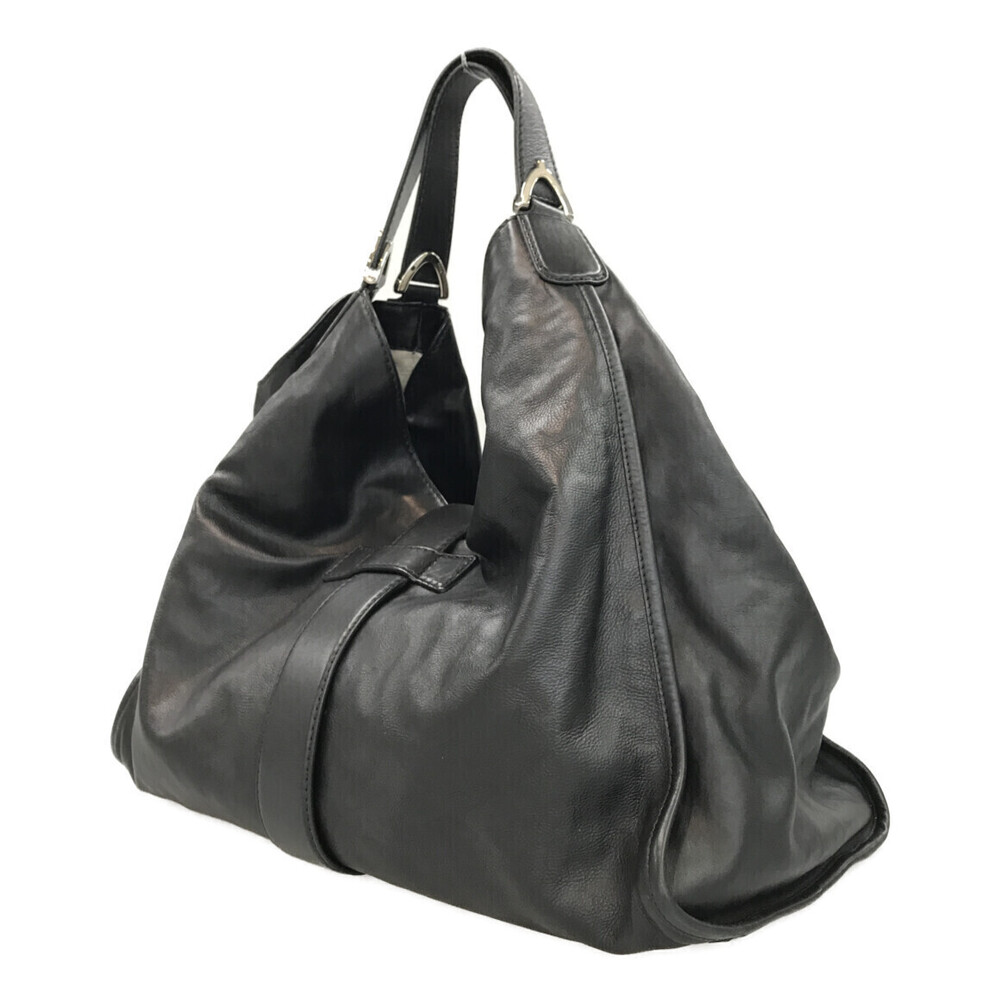 Gucci Stirrup Black Bag Soft Shoulder